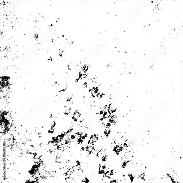 Fototapeta Vector grunge black and white.abstract background illustration.