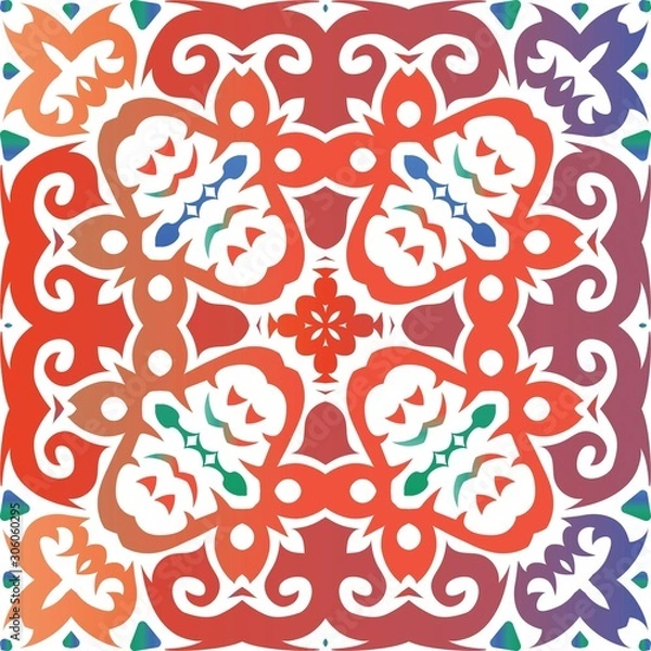 Obraz Antique mexican talavera ceramic.