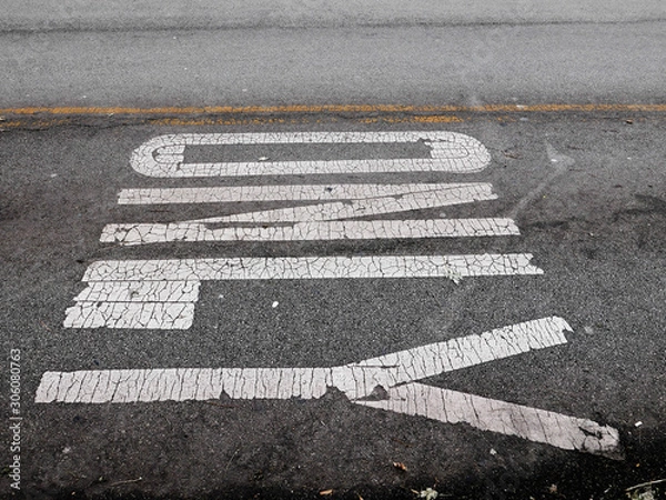 Fototapeta Only sign