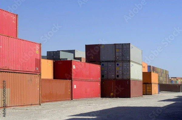 Obraz containers
