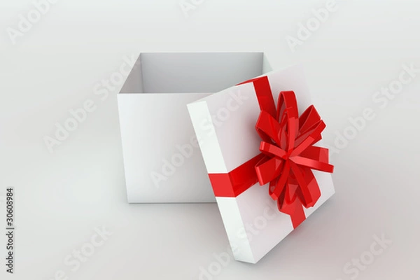 Obraz Opened giftbox