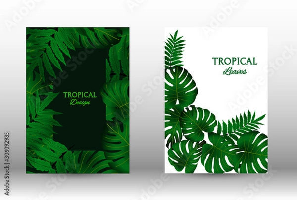 Fototapeta Summer vector illustration.