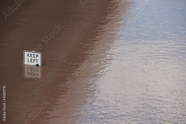 Obraz Flood  Brisbane City