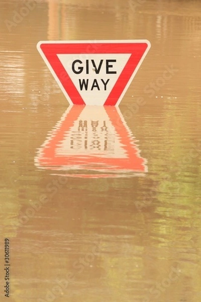 Obraz Flood Brisbane Milton