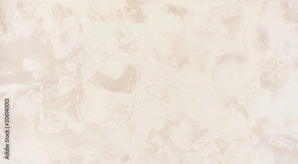 Fototapeta background from texture closeup decorative venetian stucco on yellow wall surface.