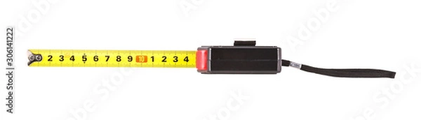 Obraz measuring tape isolated on white background