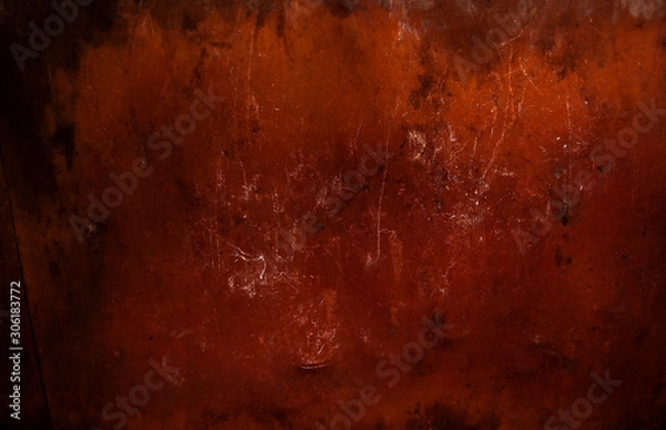Obraz grunge metal background Rusty iron a lot of rust