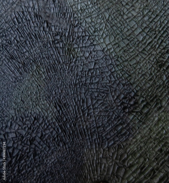 Obraz Texture of Mars Moon. Swollen paint. Old paint.