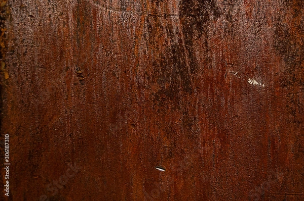 Obraz Rusty iron a lot of rust