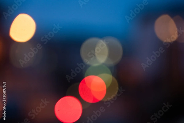 Fototapeta Lenceflare overlay Bokeh