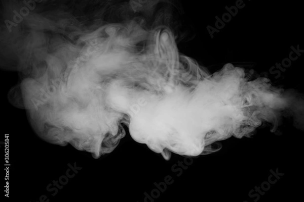 Obraz Smoke black &white for background