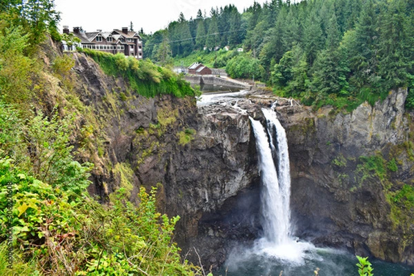 Obraz Snoqualmie Falls from the pavilion