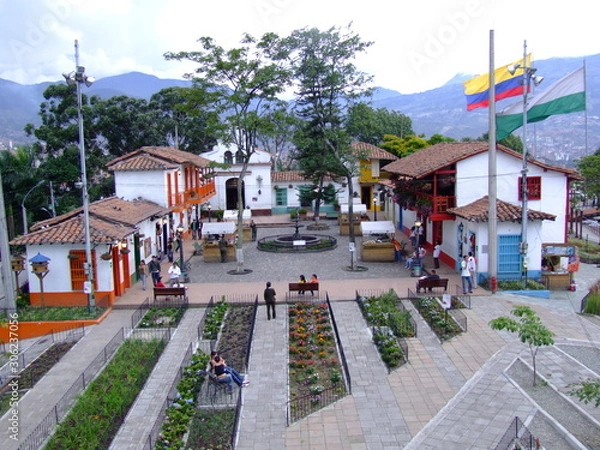 Obraz Pueblito paisa