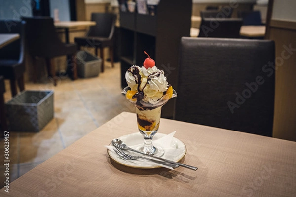 Obraz チョコレートパフェ