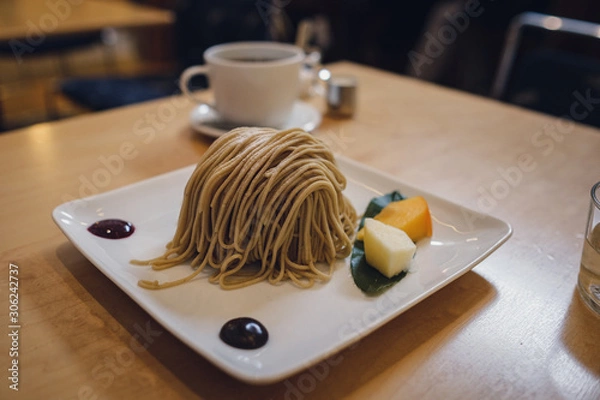 Obraz 小布施堂のモンブラン