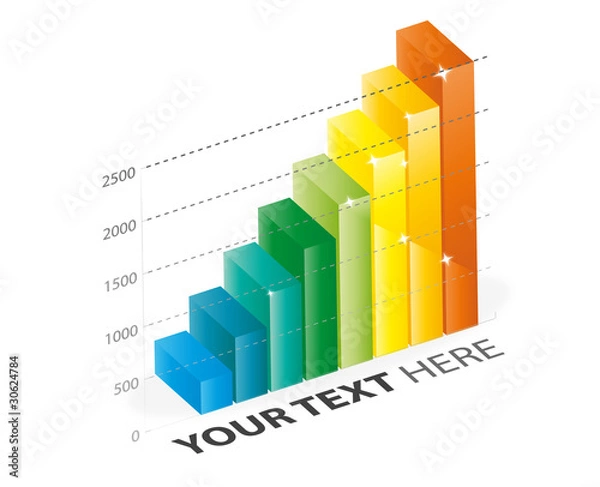 Obraz Gráfrica de Negocios