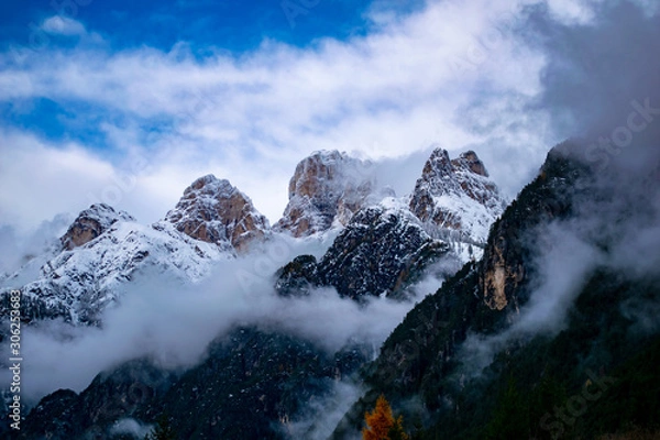 Fototapeta mountains in winter