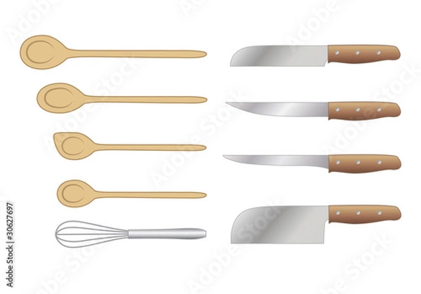 Obraz Küchenwerkzeuge