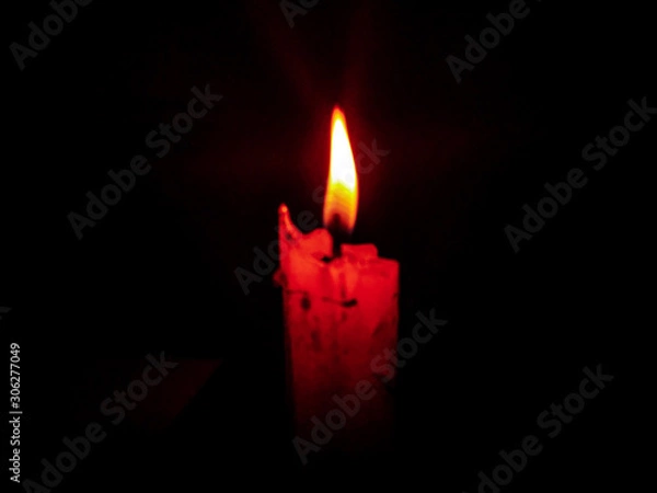 Obraz candle in the dark