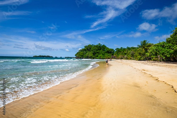 Fototapeta The beautiful Red Frog Beach, Bocas del Toro, Panama