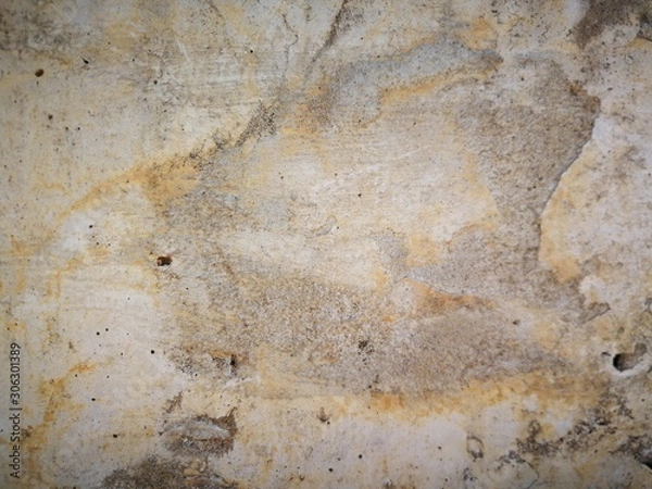 Fototapeta Concrete  old  wall  background  with  copy  space.