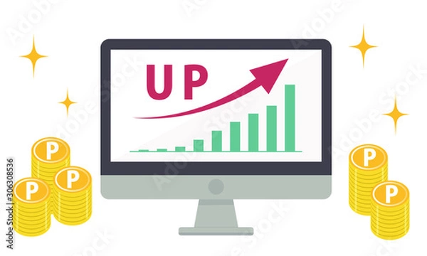 Fototapeta ビジネス成績