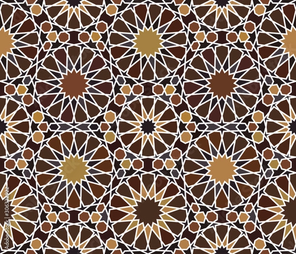 Fototapeta Islamic seamless pattern.