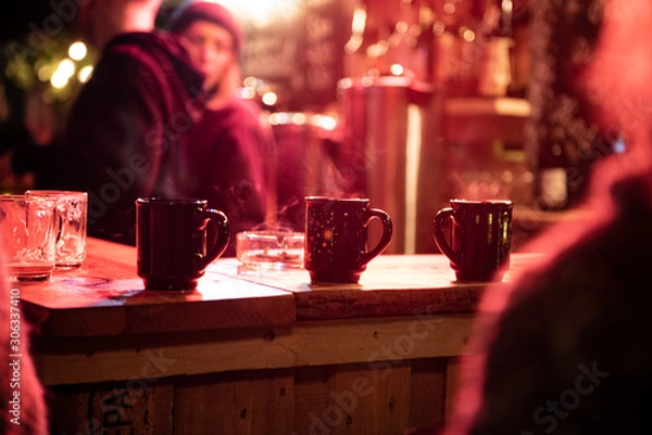 Obraz Glühwein Weihnachtsmarkt