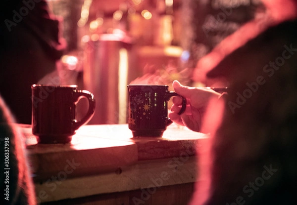 Obraz Glühwein Weihnachtsmarkt