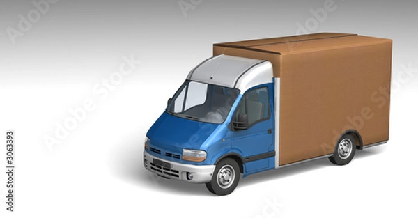 Obraz camion de livraison