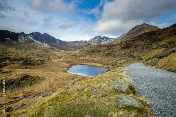 Obraz Snowdon lakes