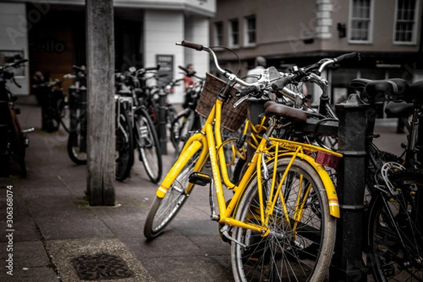 Obraz Yellow bike