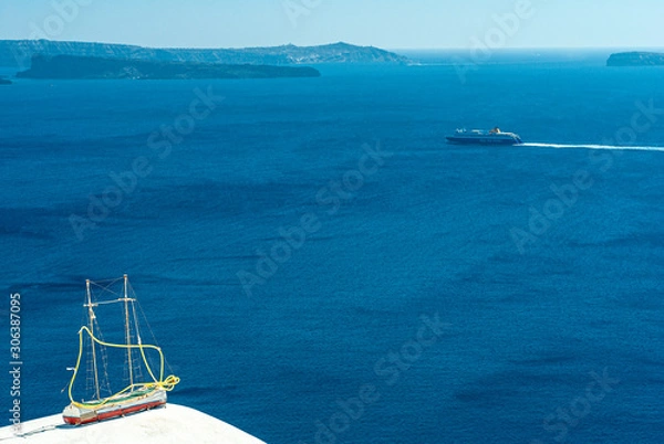 Obraz Santorini Caldera