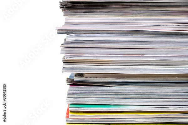 Obraz Magazines Stack
