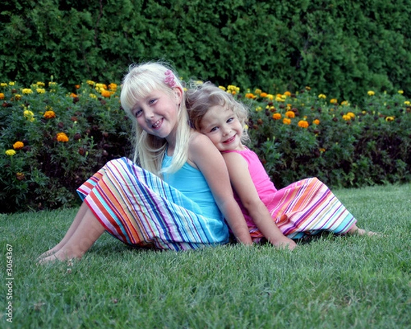 Obraz sisters in sunshine