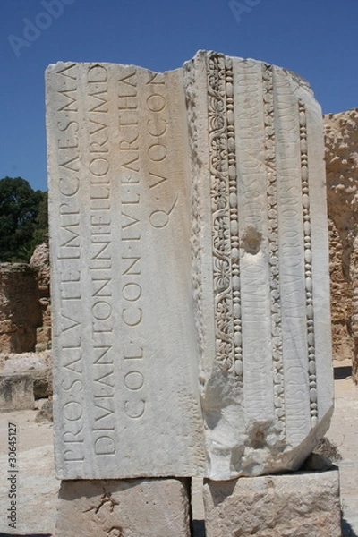 Obraz Thermes d'Antonin - Carthage