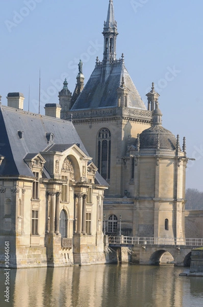 Fototapeta chantilly chateau