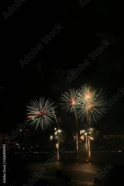 Obraz fireworks in the sky