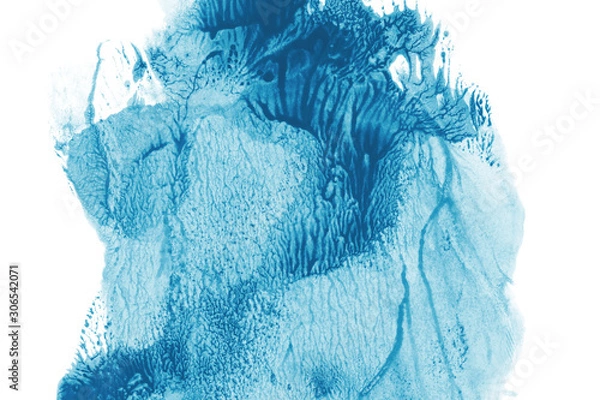 Obraz Abstract watercolor background. Handmade monotype texture.
