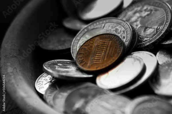Obraz Money, Coins