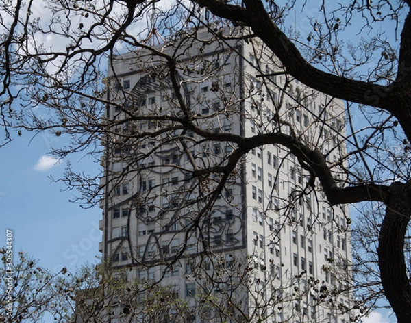 Obraz Evita in the background