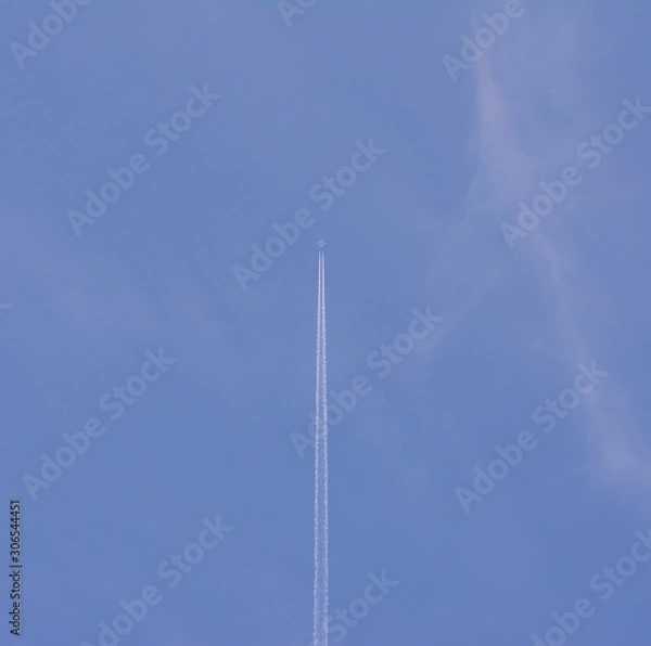 Obraz Sky high jet plane