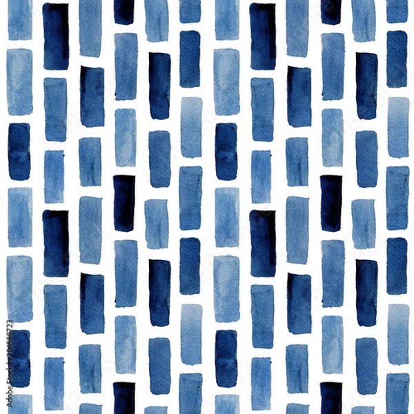 Obraz Hand-drawn seamless pattern.