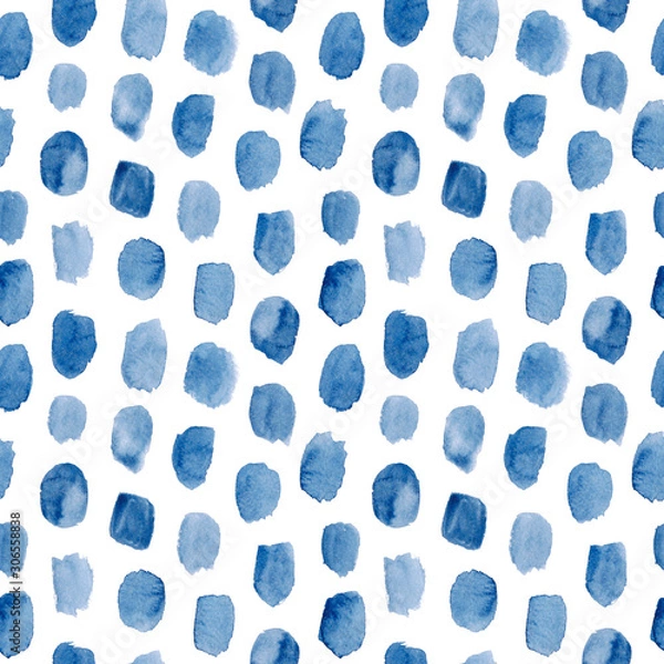 Obraz Hand-drawn seamless pattern.