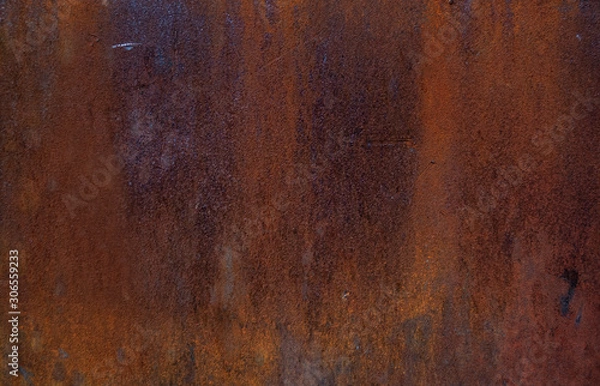 Obraz old paint rusty iron a lot of rust