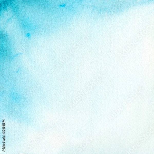 Obraz Hand-painted abstract watercolor background.