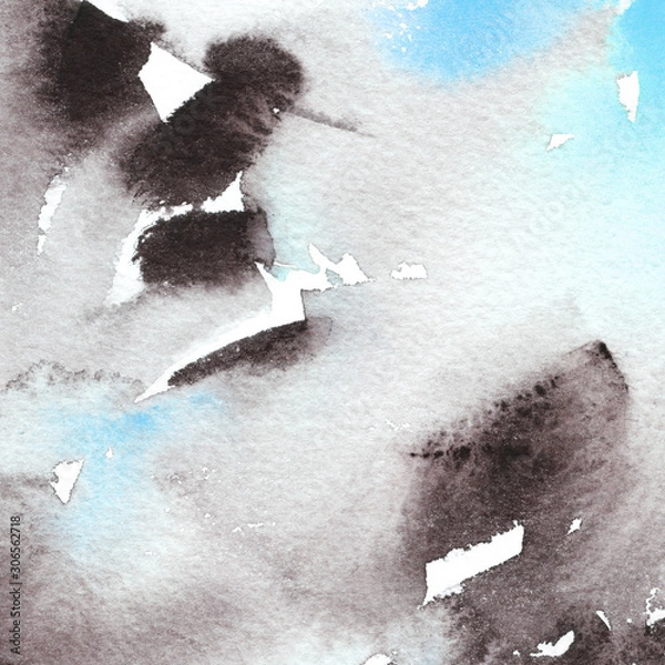 Obraz Hand-painted abstract watercolor texture. 