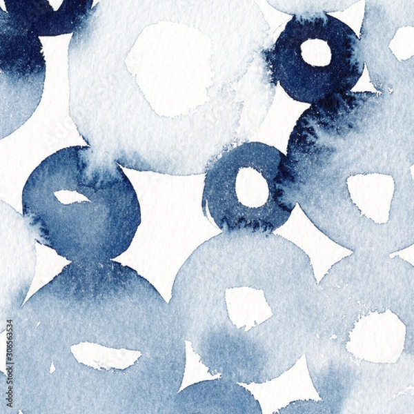 Obraz Hand-painted abstract watercolor texture. 