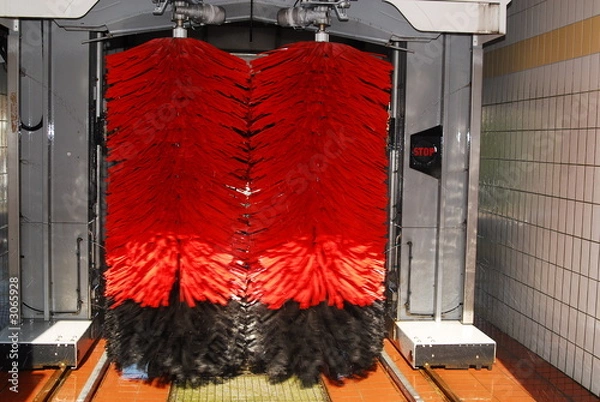 Obraz autowaschanlage