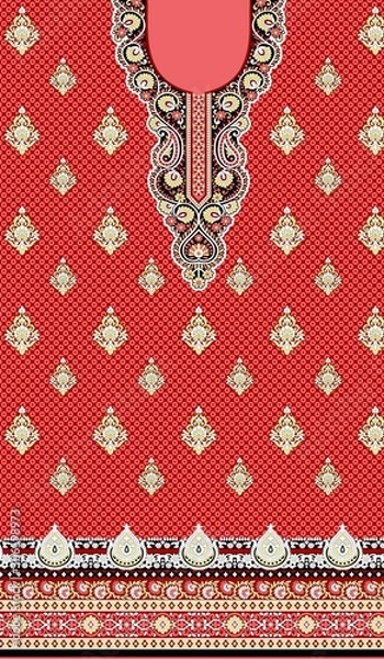 Obraz knitted background with ornament